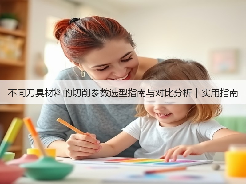 不同刀具材料的切削参数选型指南与对比分析｜实用指南