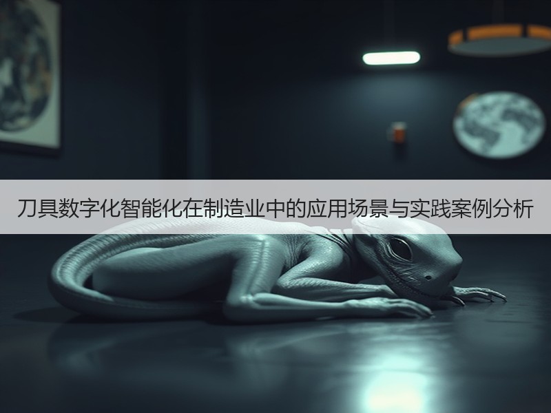 刀具数字化智能化在制造业中的应用场景与实践案例分析