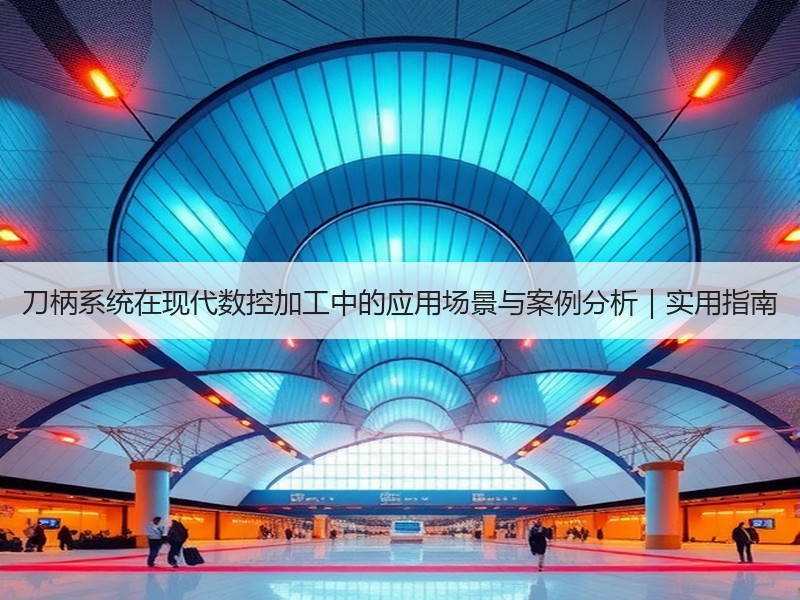 刀柄系统在现代数控加工中的应用场景与案例分析｜实用指南