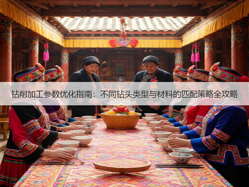 钻削加工参数优化指南：不同钻头类型与材料的匹配策略全攻略