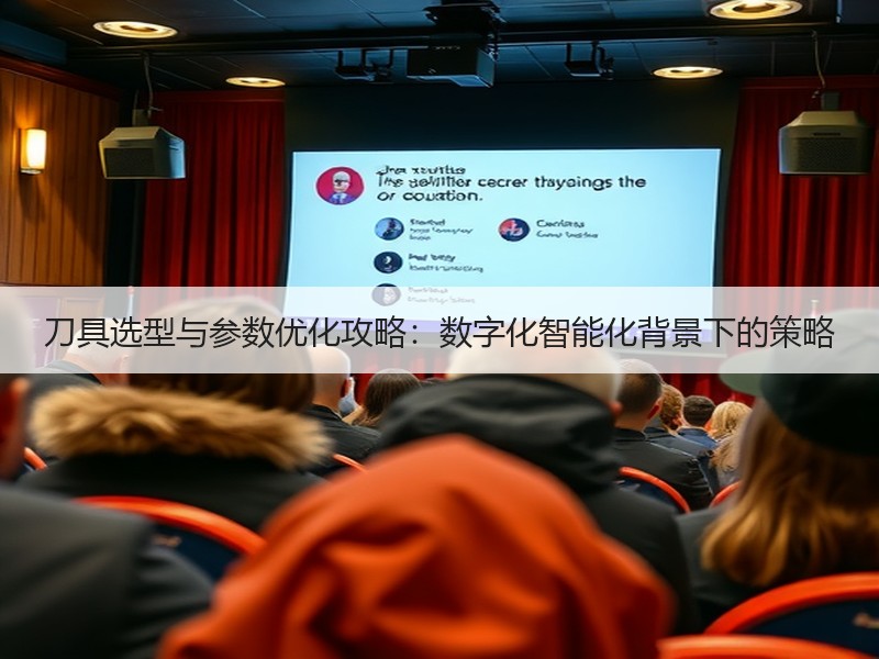 刀具选型与参数优化攻略：数字化智能化背景下的策略