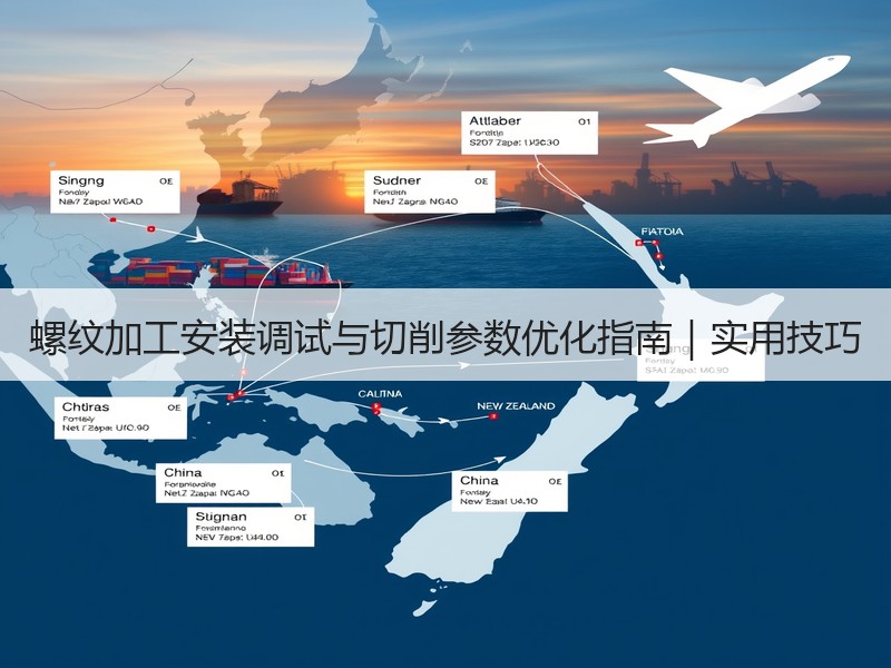 螺纹加工安装调试与切削参数优化指南｜实用技巧