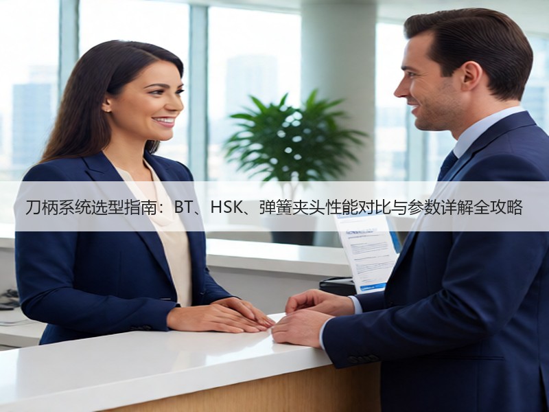 刀柄系统选型指南：BT、HSK、弹簧夹头性能对比与参数详解全攻略