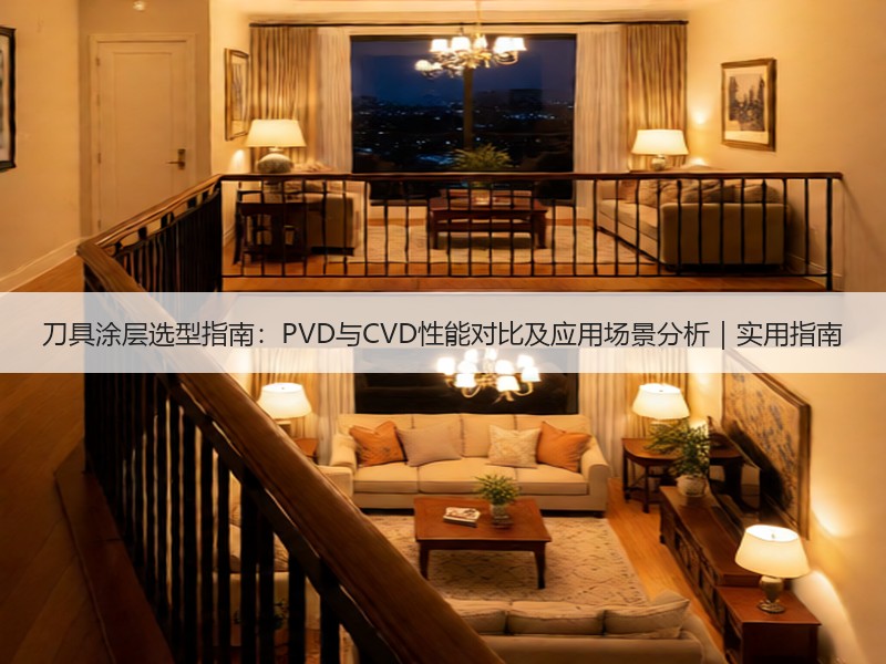 刀具涂层选型指南：PVD与CVD性能对比及应用场景分析｜实用指南