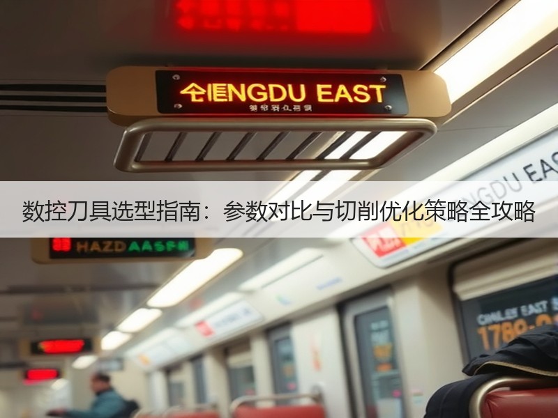数控刀具选型指南：参数对比与切削优化策略全攻略