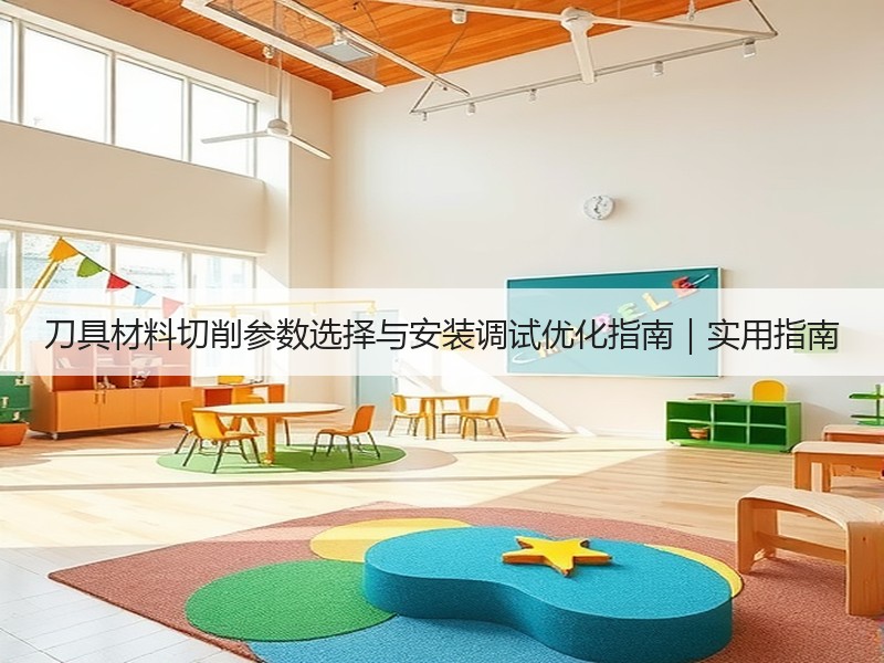 刀具材料切削参数选择与安装调试优化指南｜实用指南