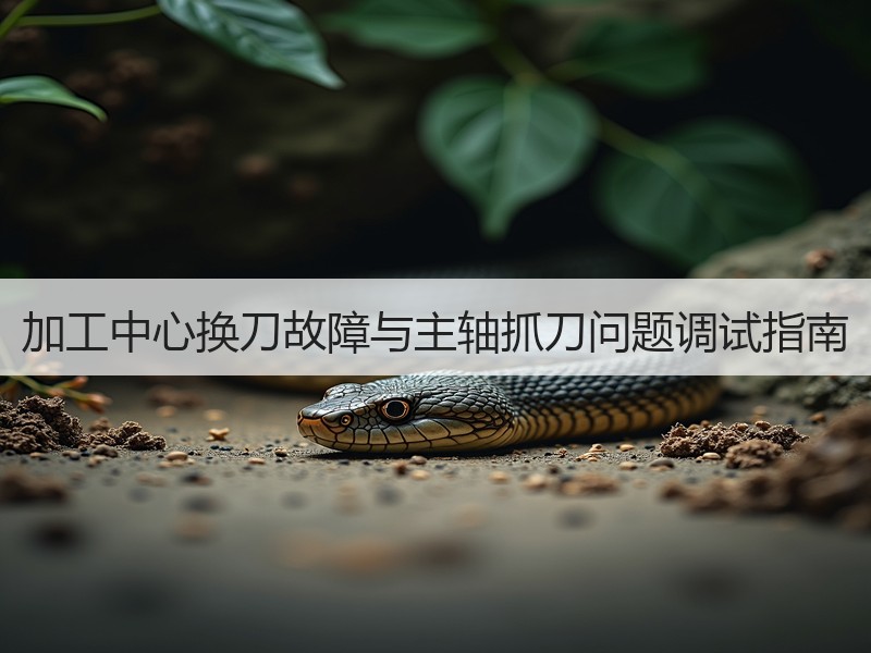 加工中心换刀故障与主轴抓刀问题调试指南